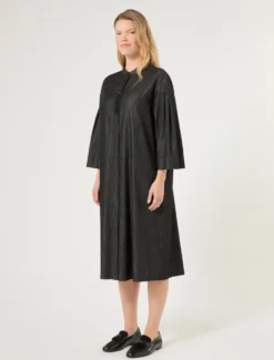 Abito chemisier in denim - BLU NOTTE