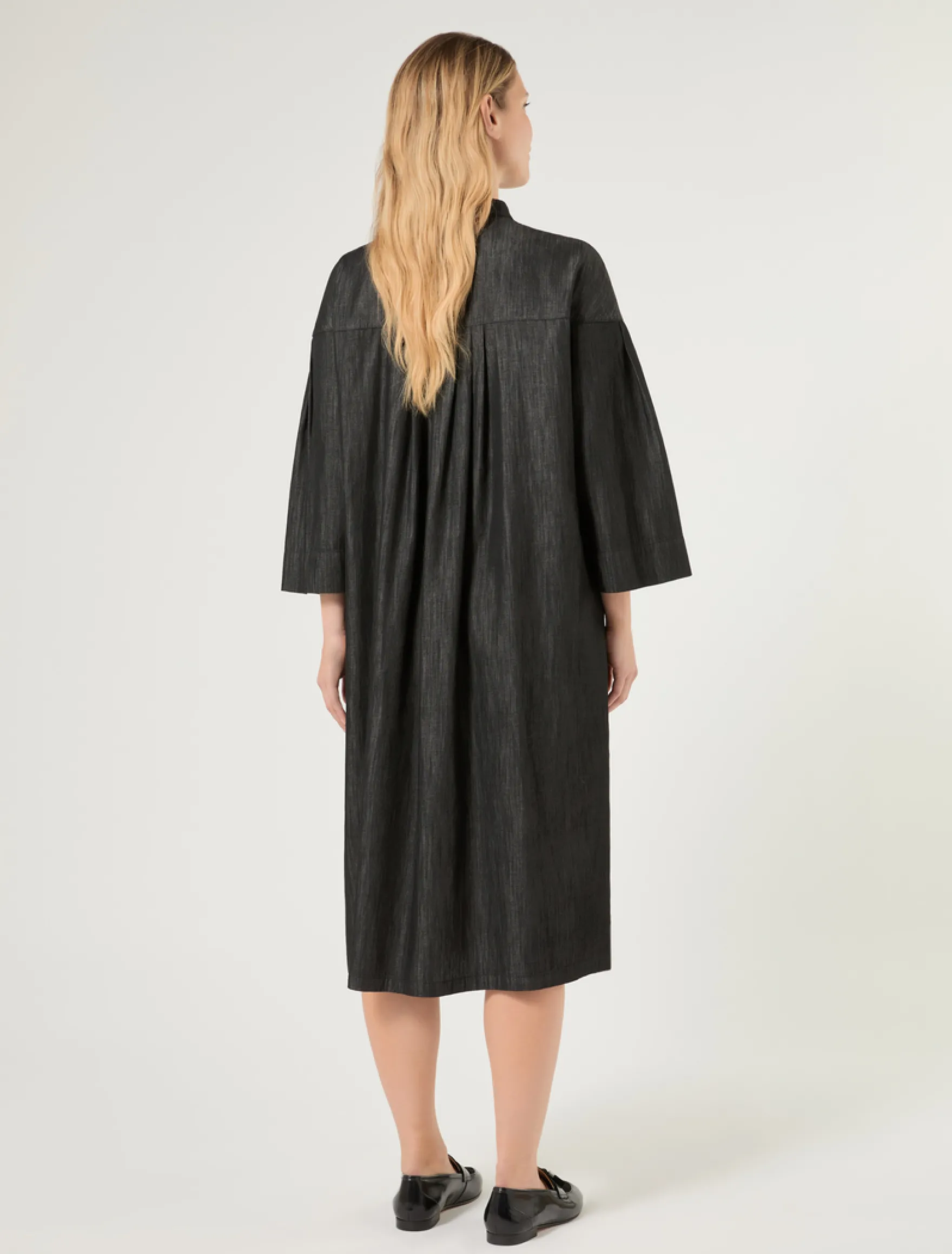 Abito chemisier in denim - BLU NOTTE
