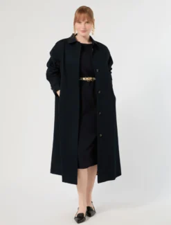 Abito in cady - BLU NOTTE