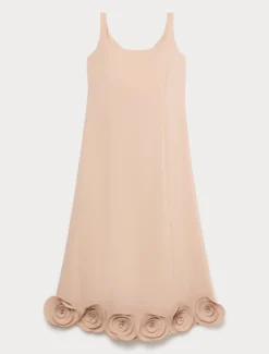 Abito in cady con rose - SKIN