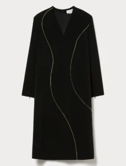 Abito in cady - NERO