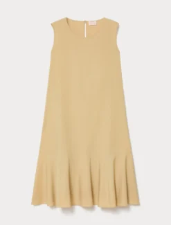 Abito in cotone - BEIGE