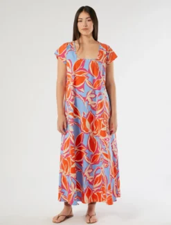 Abito in cotone - CORALLO