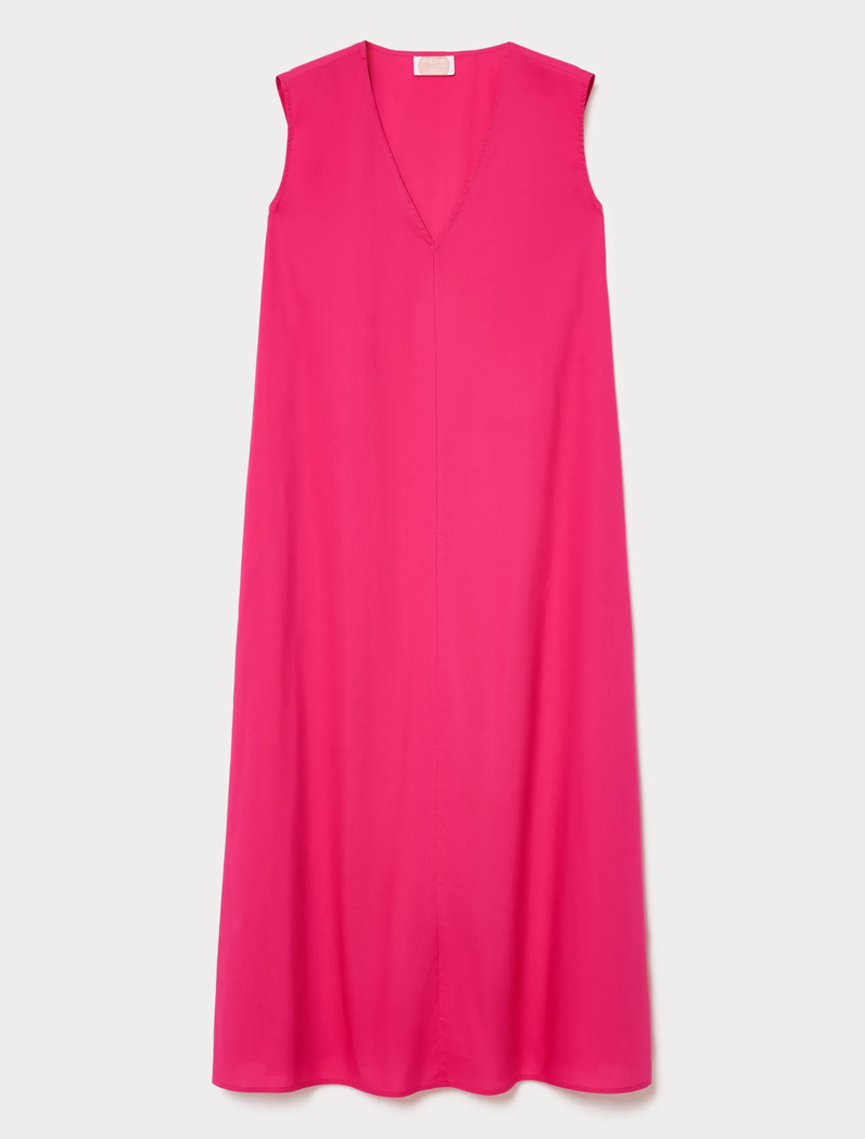 Abito in cotone - FUXIA