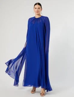Abito in crêpe georgette - BLUETTE