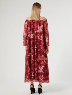 Abito in georgette - BORDEAUX