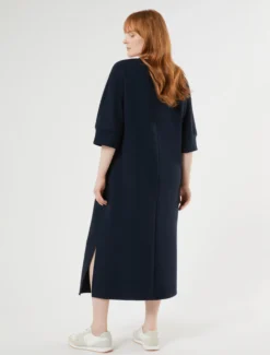 Abito in jersey double - BLU