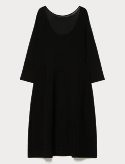 Abito in maglia di viscosa - NERO