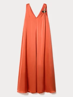 Abito in satin - CORALLO
