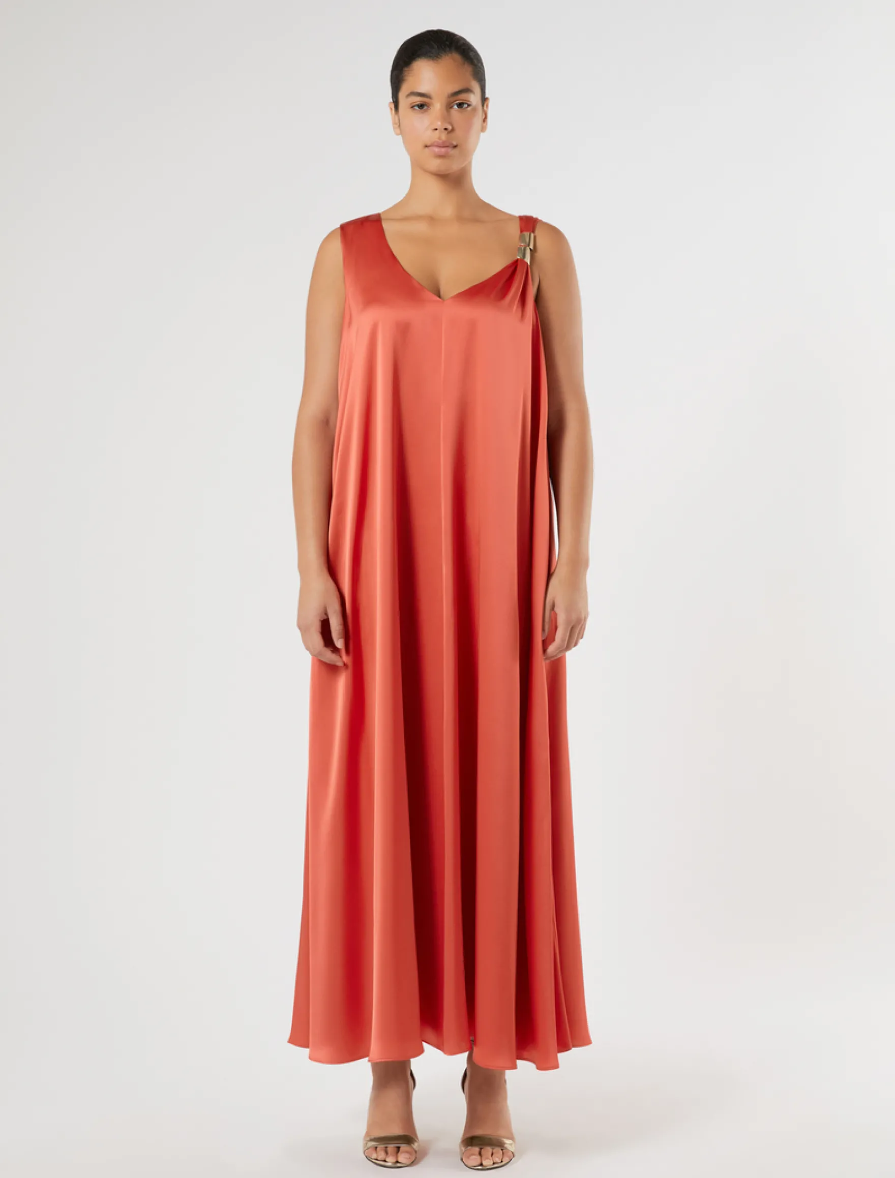 Abito in satin - CORALLO