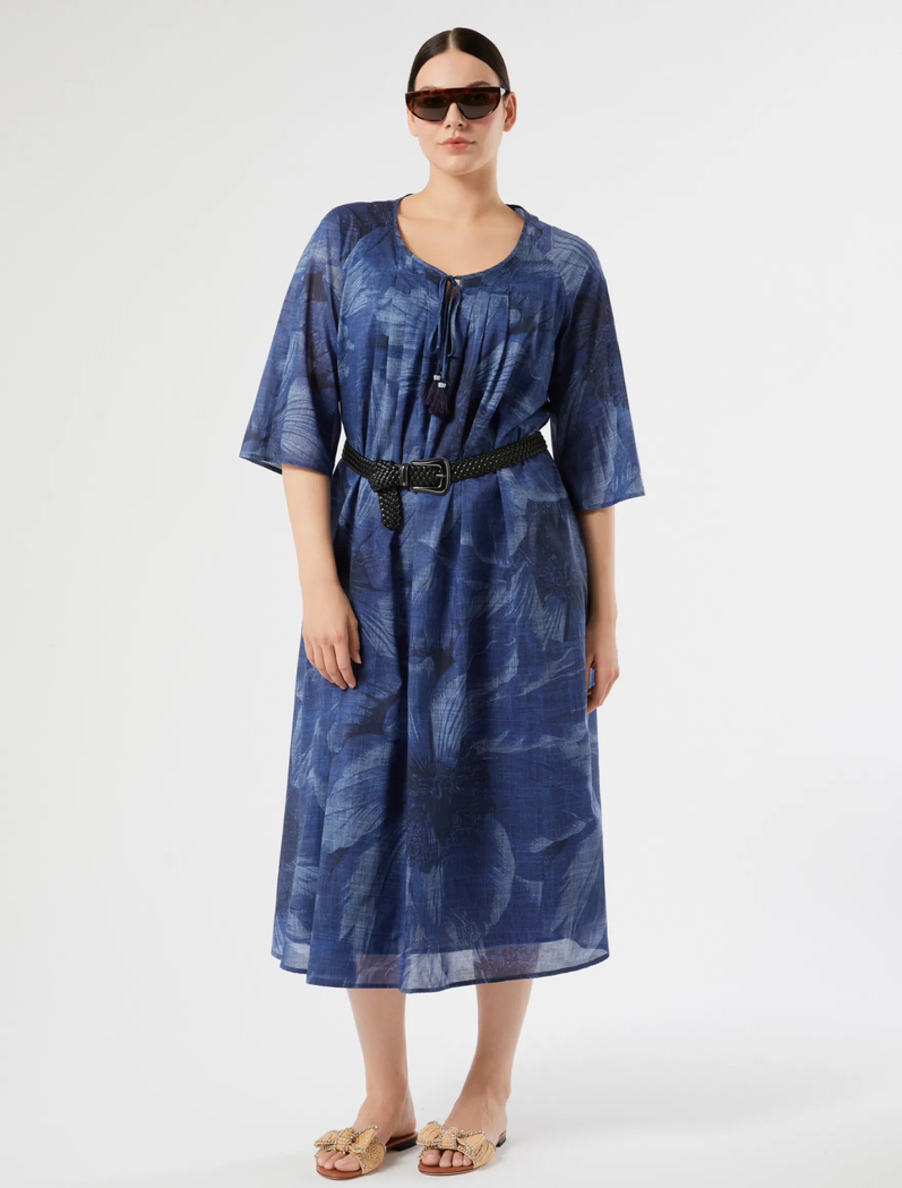 Abito in voile di cotone - BLUETTE