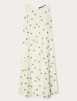 Abito in voile di seta - BIANCO