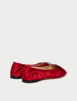 Ballerine in raso - CILIEGIA