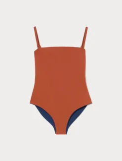 Bikini reversibile - MATTONE ROSSO