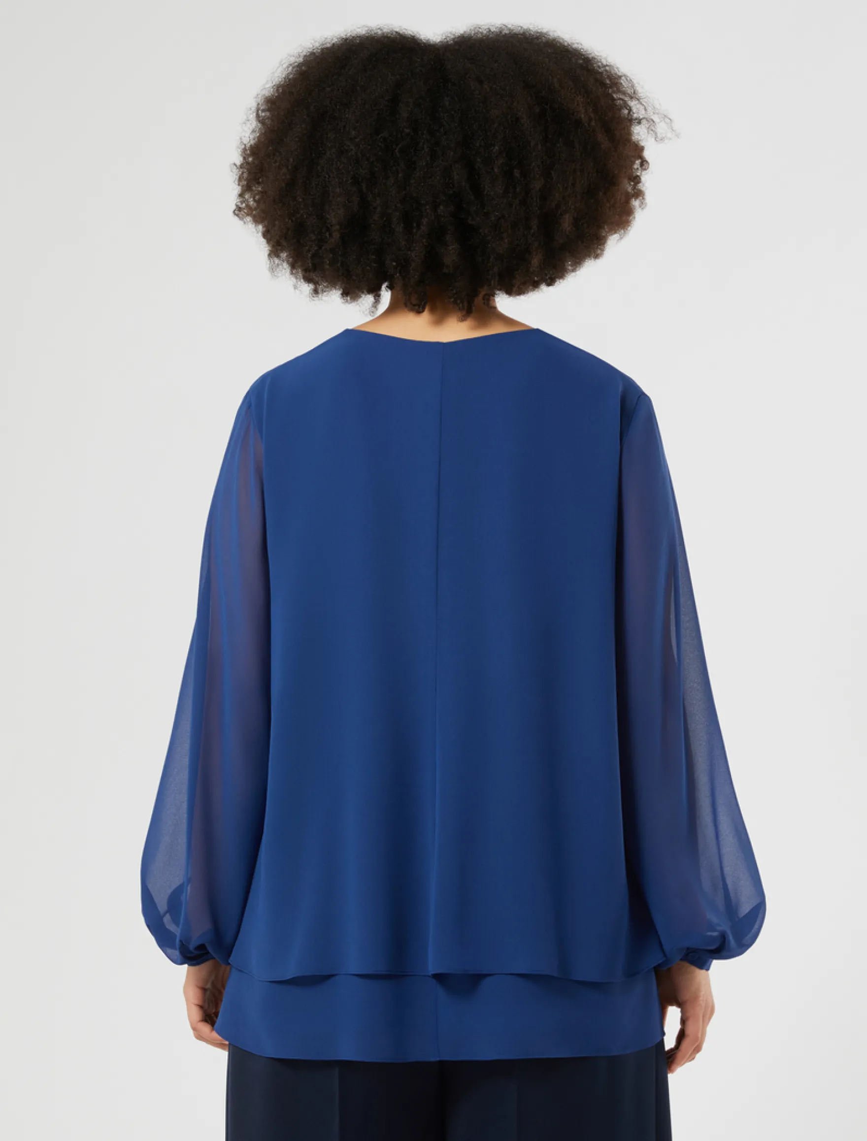 Blusa in georgette - BLUETTE
