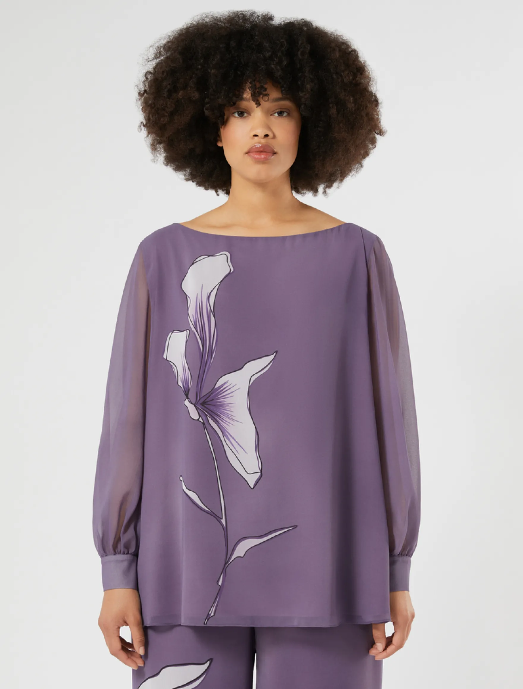 Blusa in georgette - MALVA