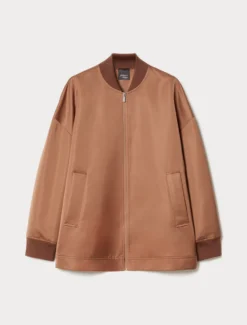 Bomber in duchesse - CARAMELLO