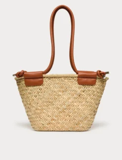 Borsa shopper in paglia - NATURALE