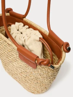 Borsa shopper in paglia - NATURALE