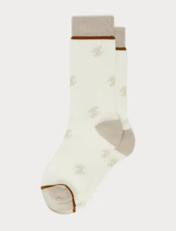 Calze di cotone - BEIGE