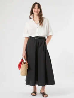Camicia in cotone - BIANCO