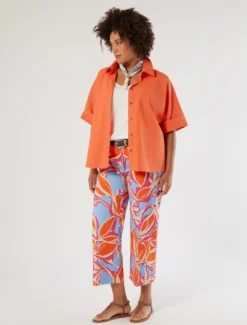 Camicia in cotone - CORALLO
