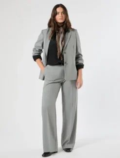 Camicia in crêpe de Chine - NERO