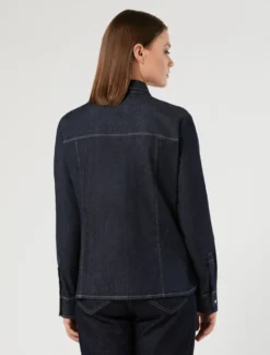 Camicia in denim - BLU NOTTE