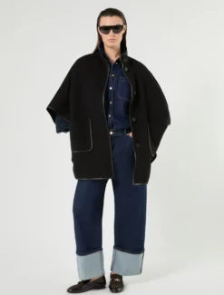 Camicia in denim - BLU NOTTE