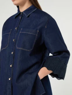 Camicia in denim - BLU NOTTE