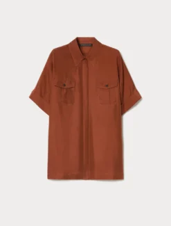 Camicia in habotai di seta - AMBRA