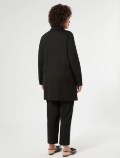 Camicia in jersey - NERO