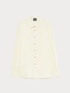 Camicia in lino - AVORIO