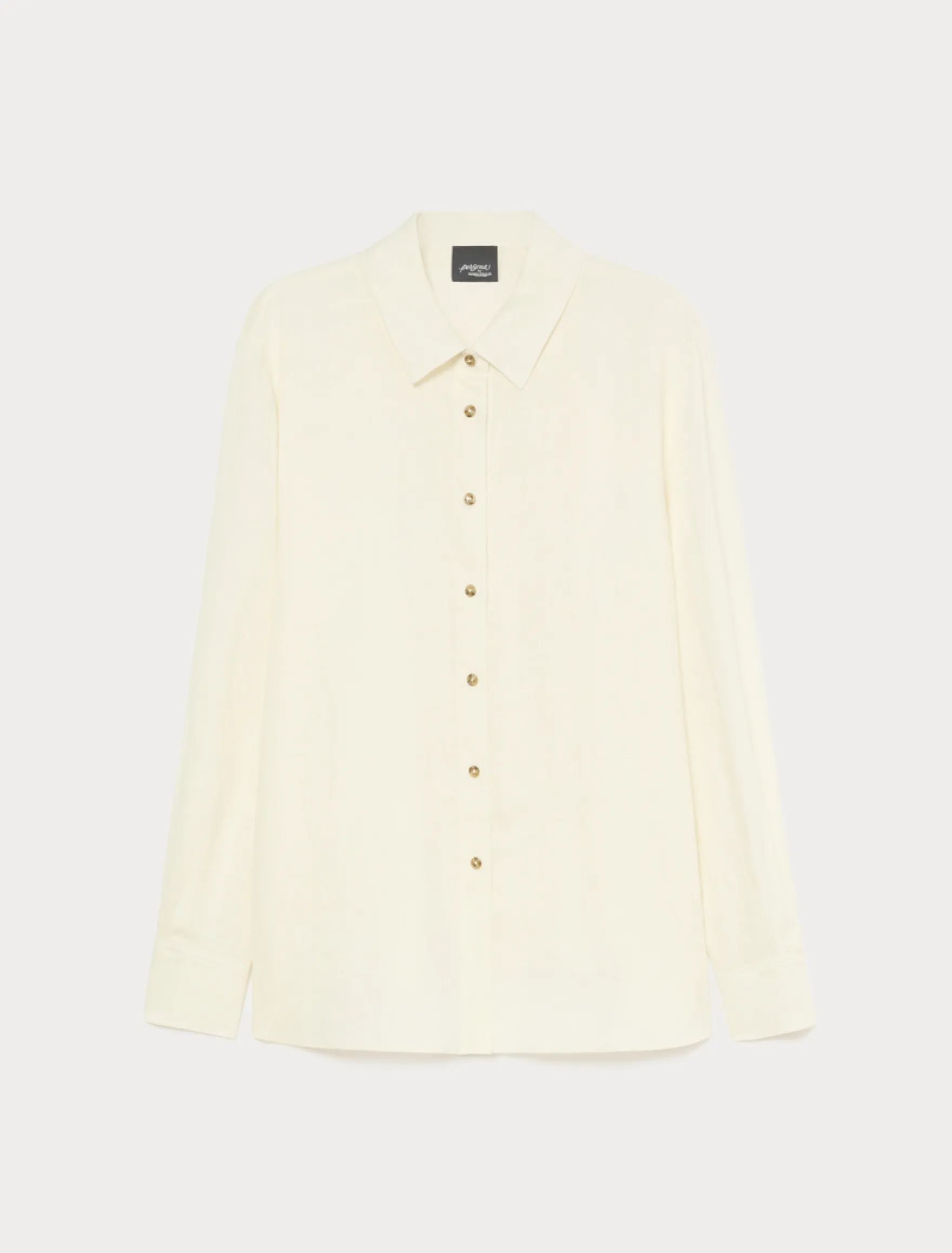 Camicia in lino - AVORIO