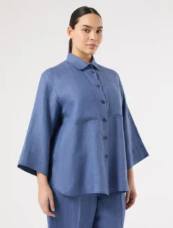 Camicia in lino - BLUETTE