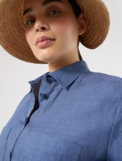Camicia in lino - BLUETTE