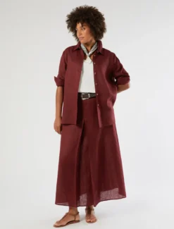 Camicia in lino - BORDEAUX