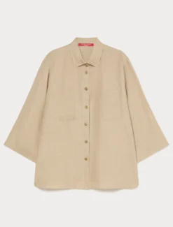 Camicia in lino - SABBIA