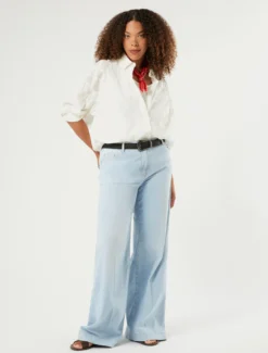 Camicia in mussola di cotone - BIANCO