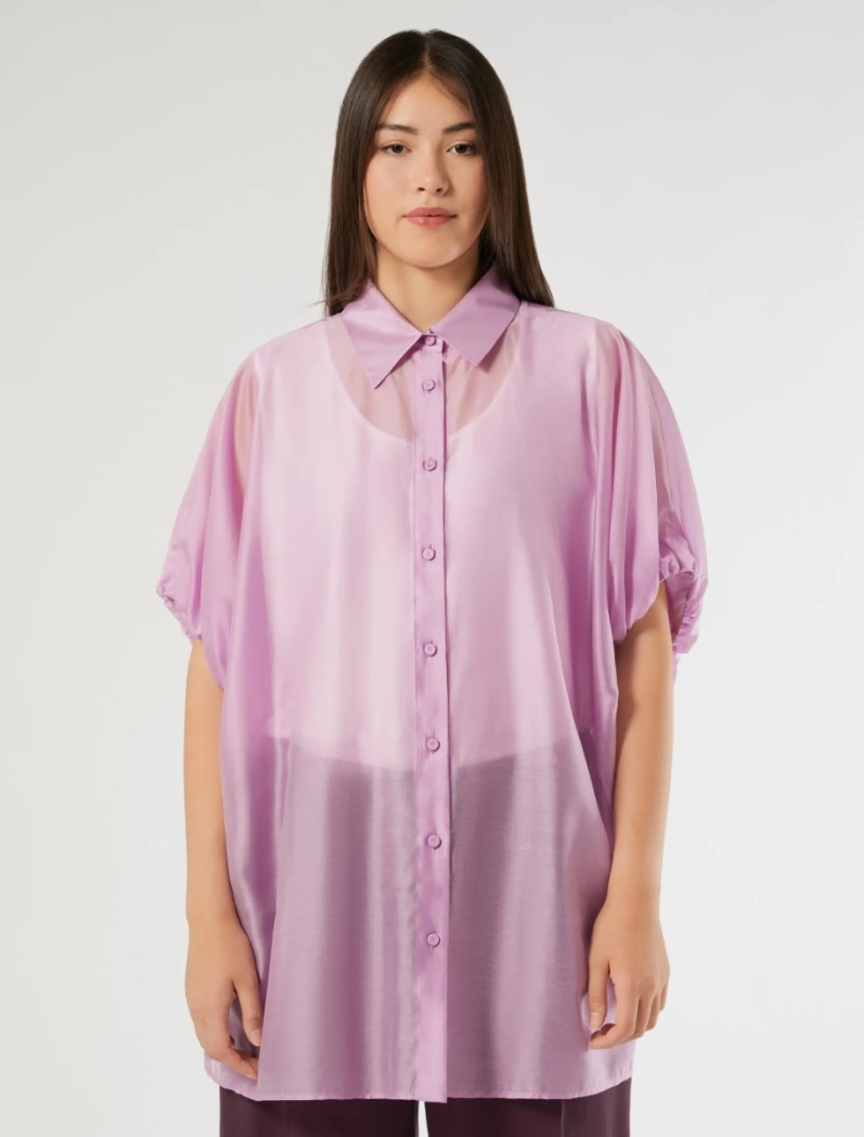 Camicia in mussola - GLICINE