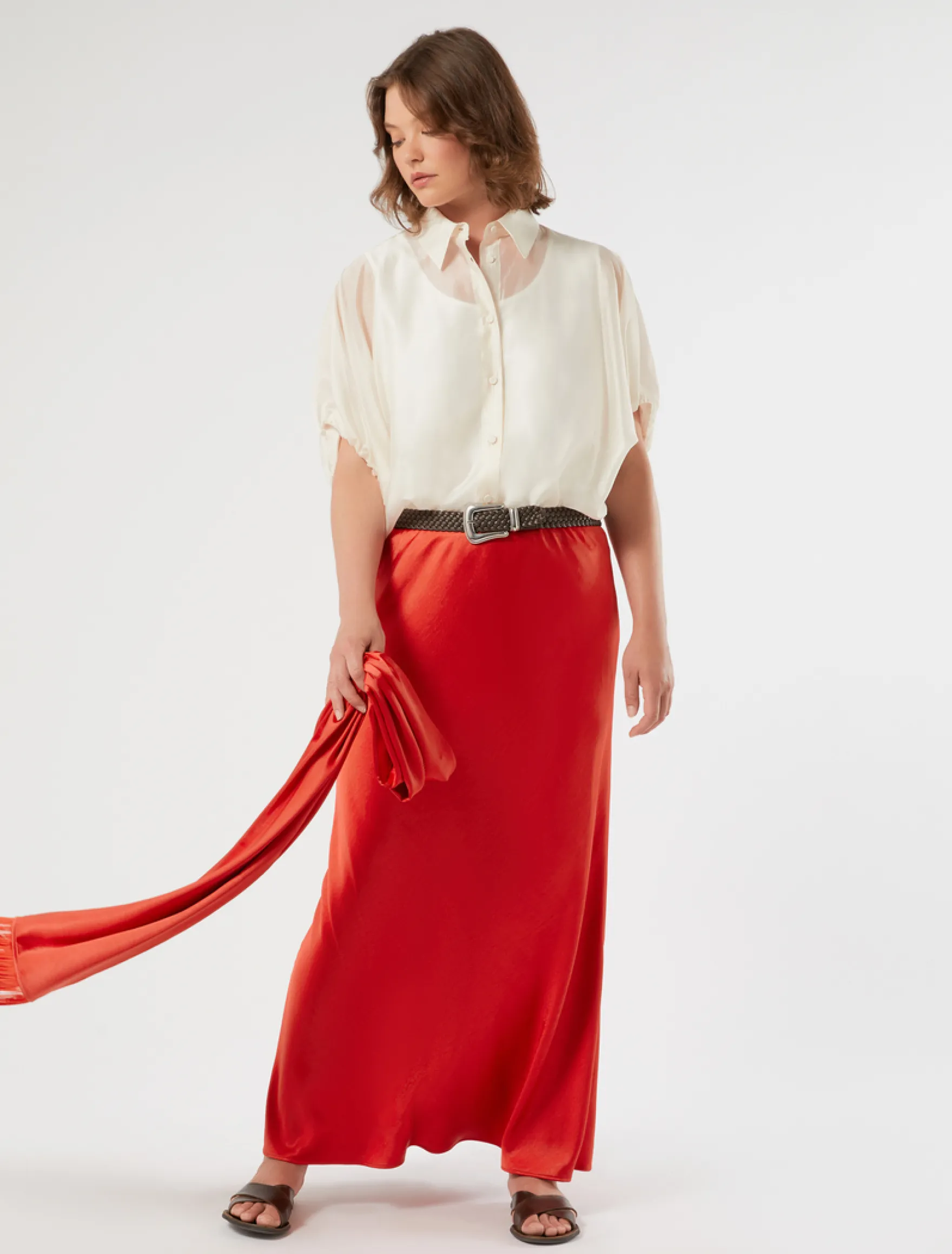 Camicia in mussola - VANIGLIA