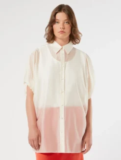 Camicia in mussola - VANIGLIA
