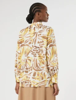 Camicia in popeline di cotone - AVORIO