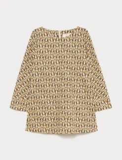 Camicia in popeline di cotone - AVORIO