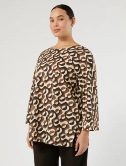 Camicia in popeline di cotone - AVORIO
