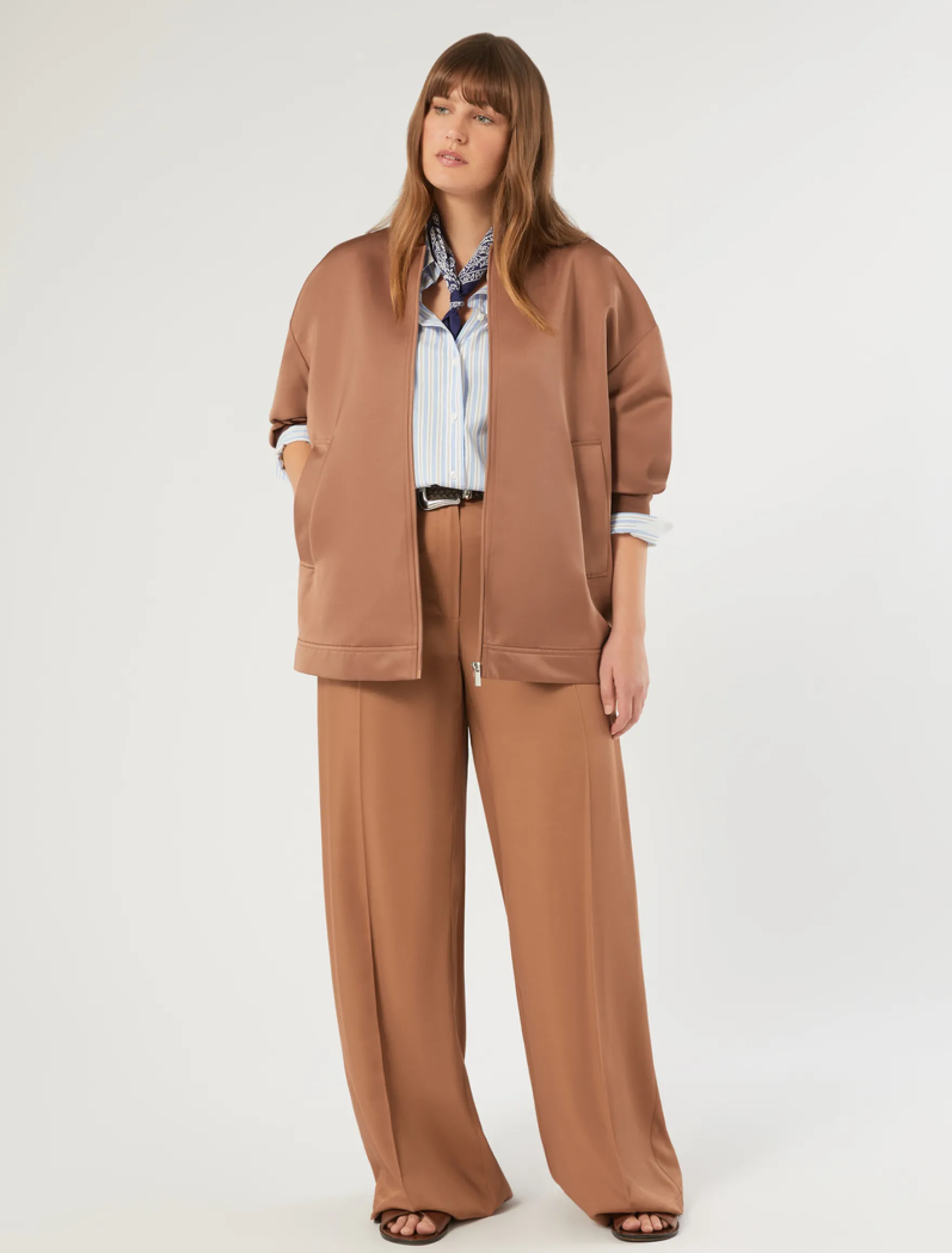 Camicia in popeline di cotone - BIANCO