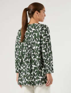 Camicia in popeline di cotone - BIANCO