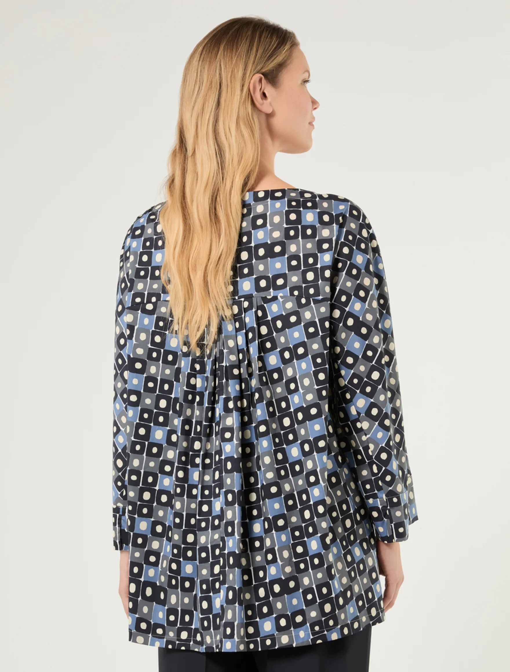 Camicia in popeline di cotone - BIANCO