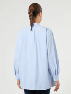 Camicia in popeline di cotone - BIANCO OTTICO
