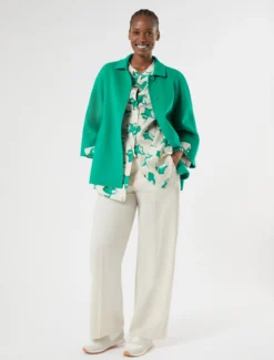Camicia in popeline di cotone - ECRU